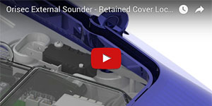 Orisec External Sounder Retained Cover Locking Screw with Tamper Detection